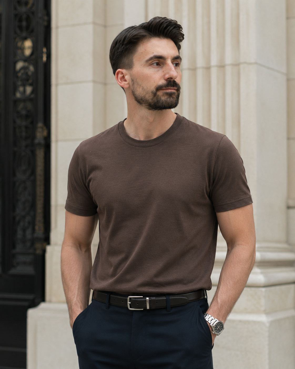 Tricou Boon maro