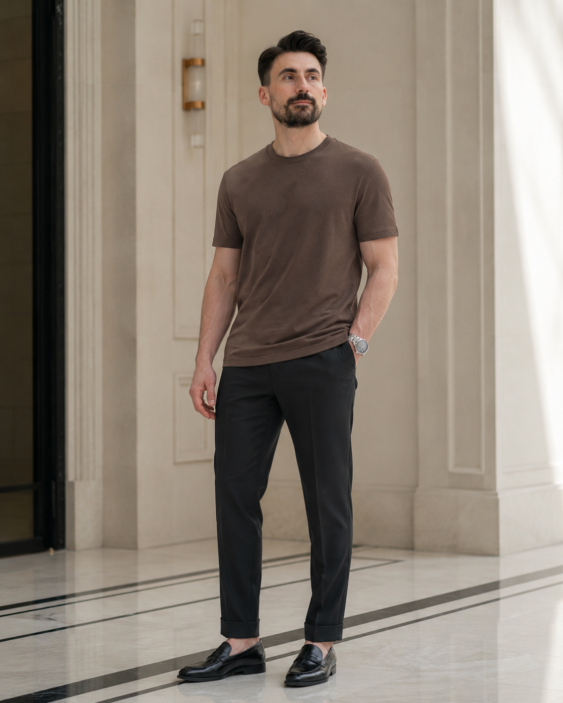 Tricou Boon maro