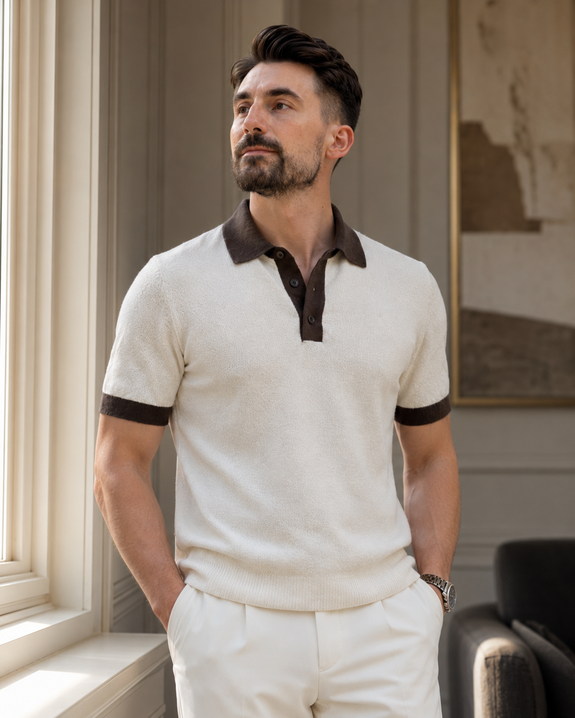 Tricou Bukle alb