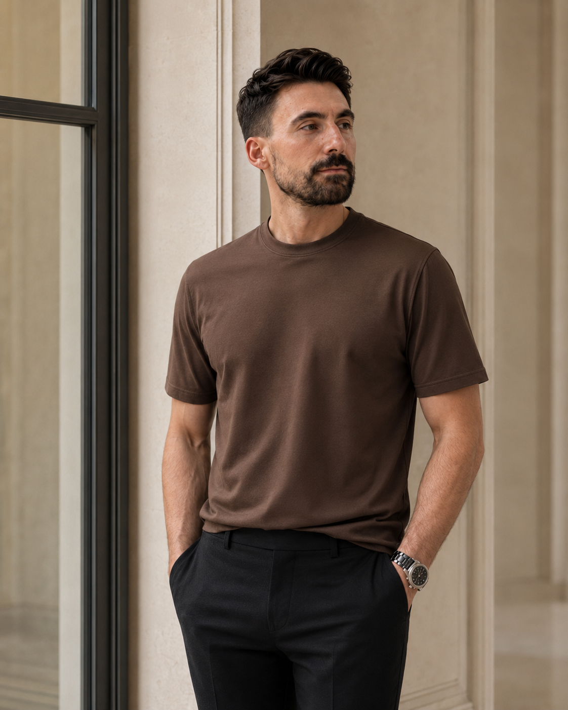 Tricou Dante maro
