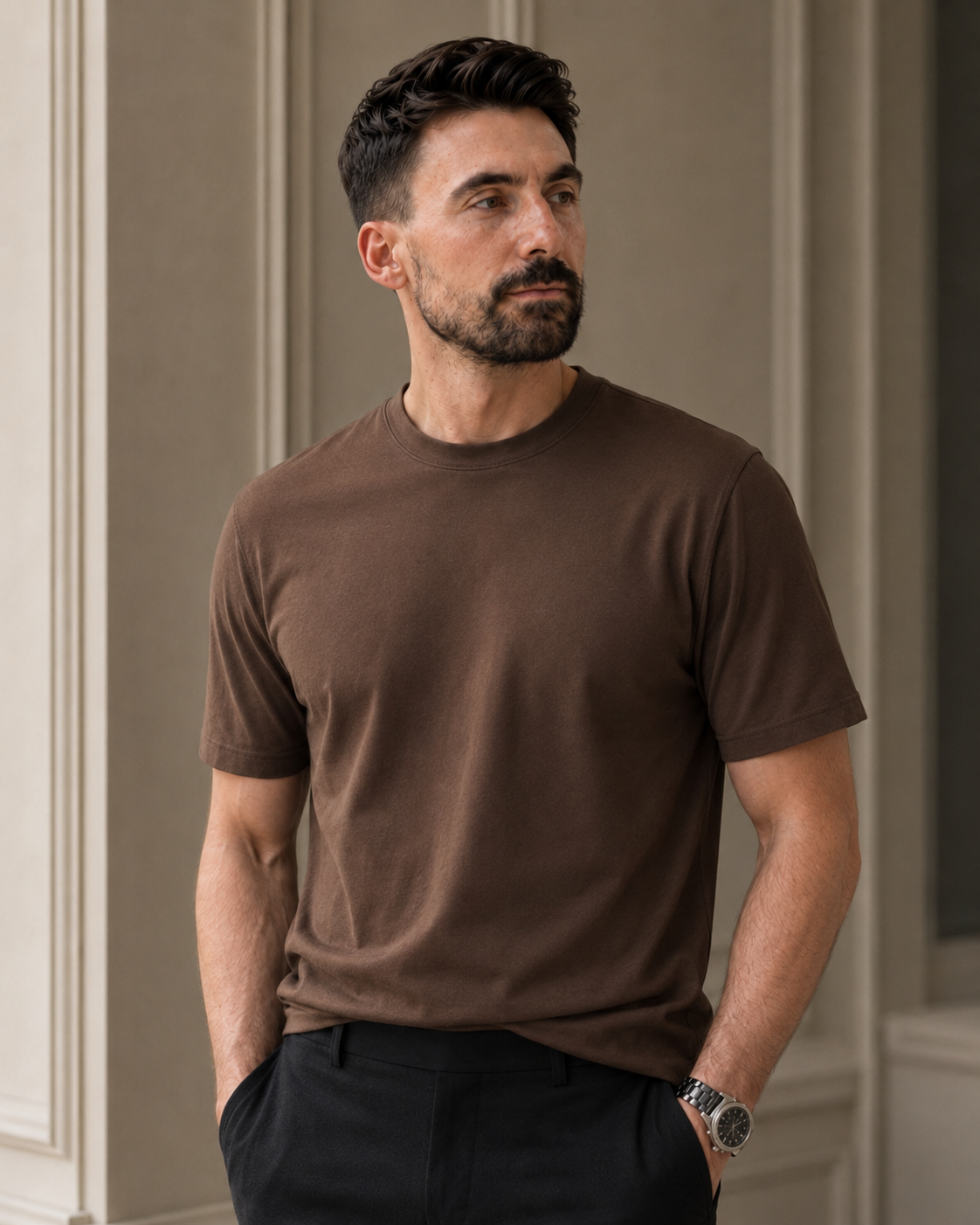 Tricou Dante maro