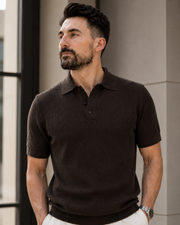 Tricou Fitilli maro