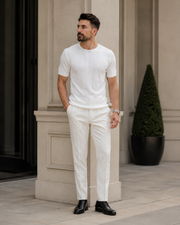 Tricou Golge alb