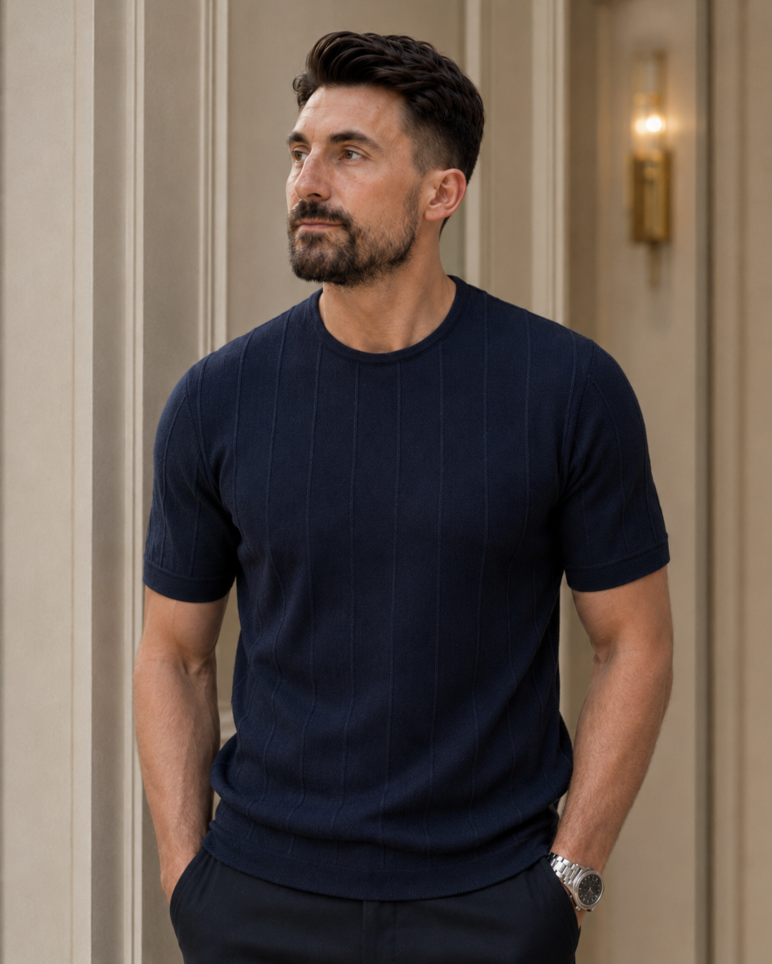 Tricou Golge bluemarin