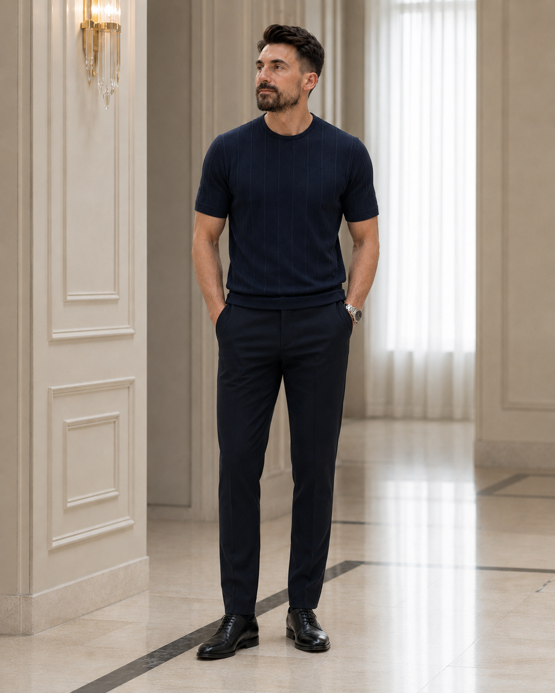 Tricou Golge bluemarin