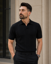 Tricou Guler negru