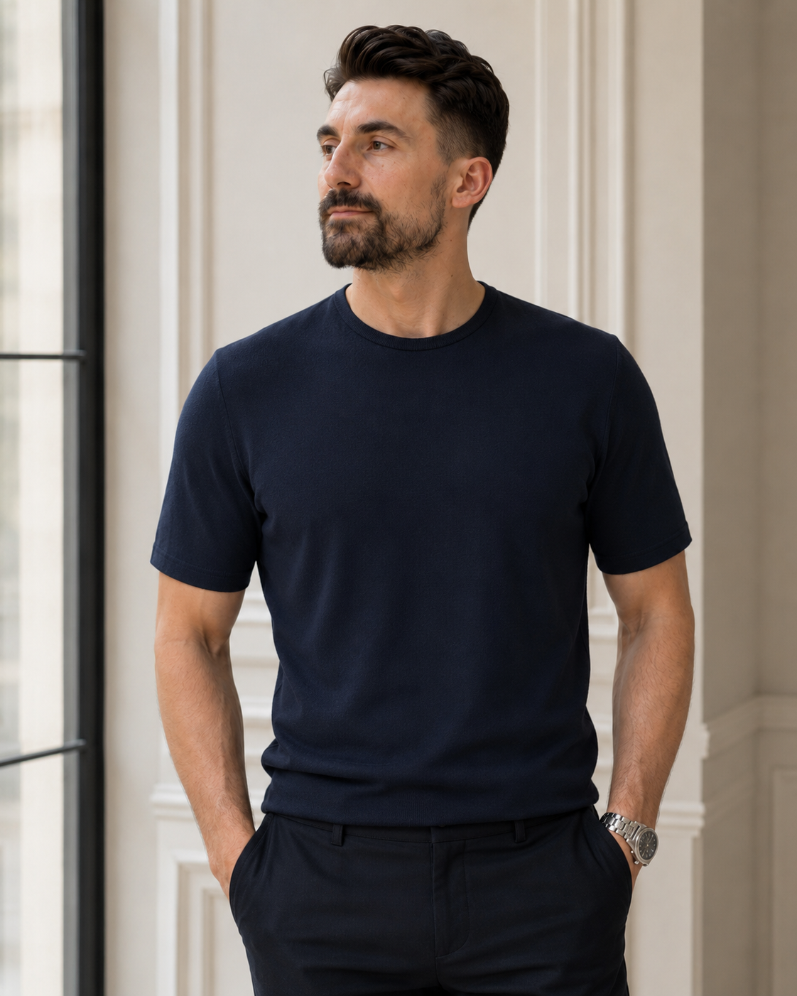 Tricou Rayon bluemarin