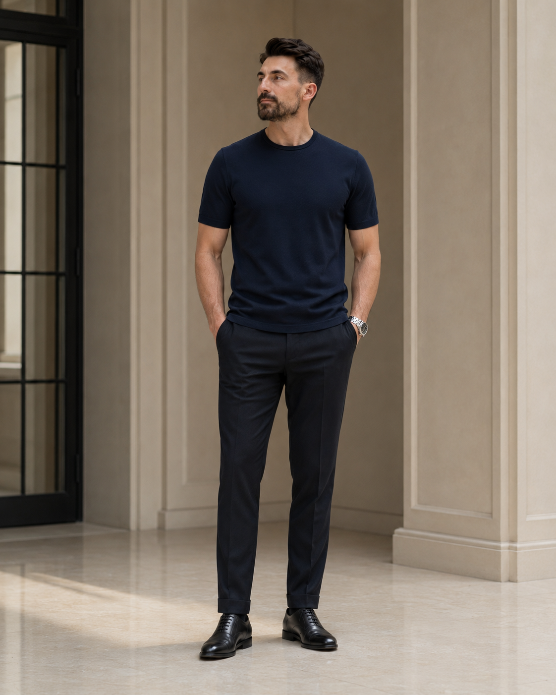 Tricou Rayon bluemarin