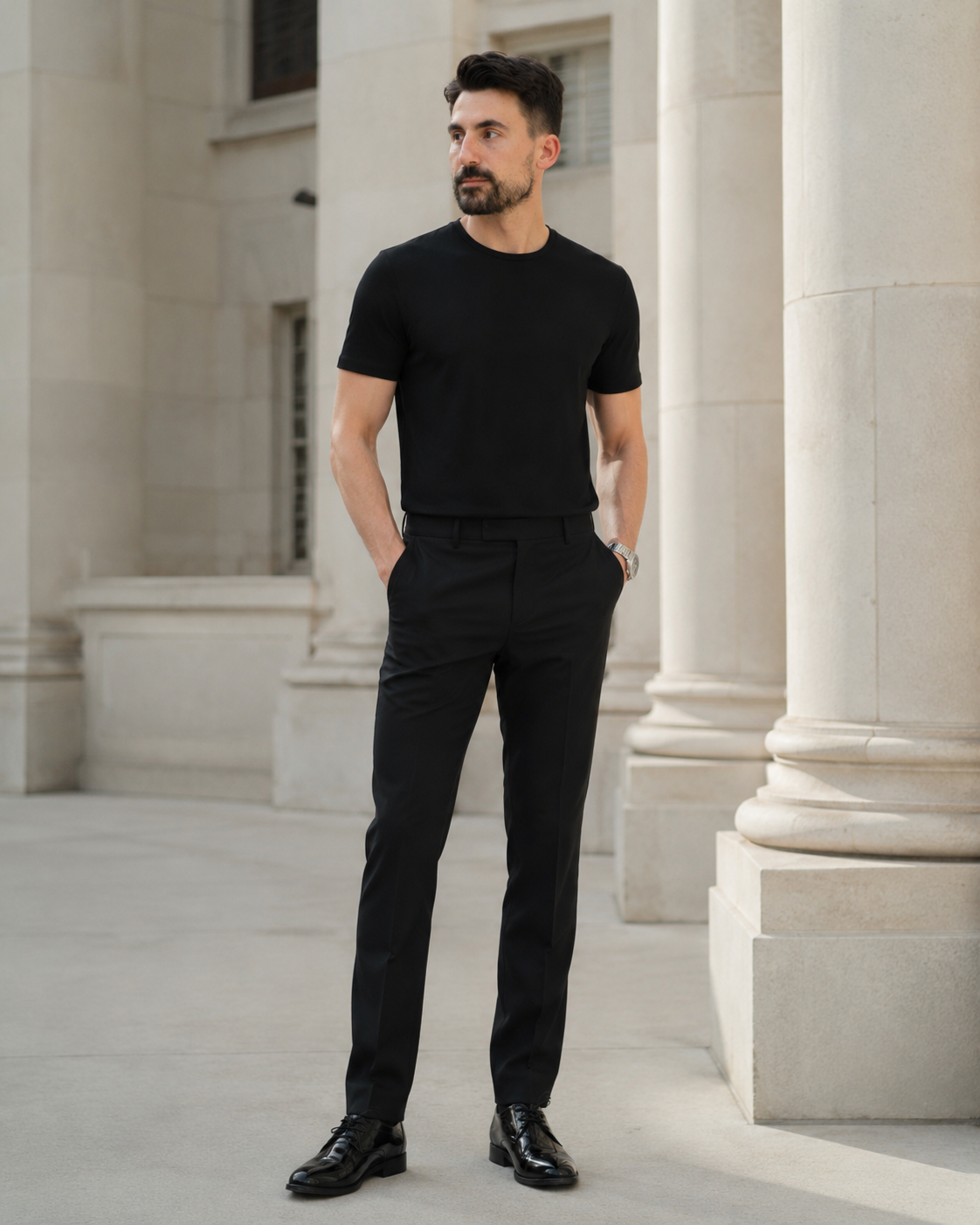 Tricou Simplu Negru