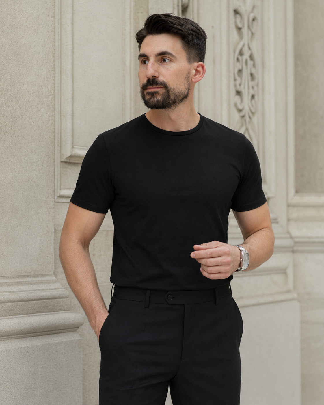 Tricou Simplu Negru