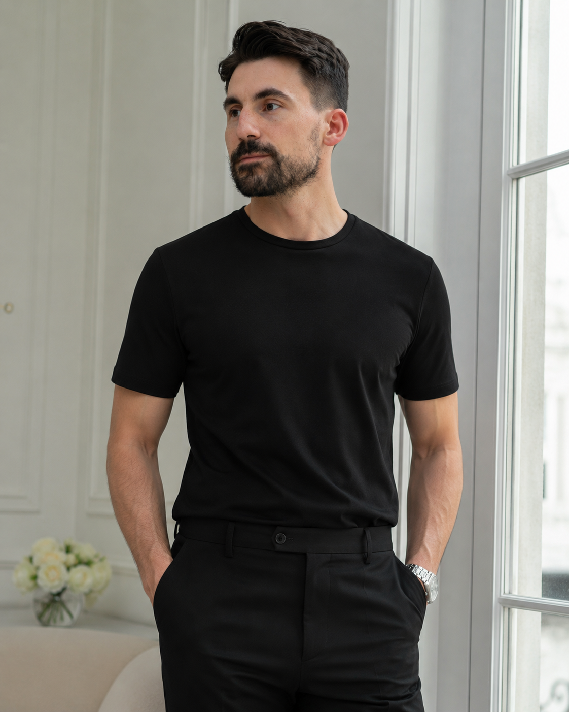 Tricou Simplu Negru