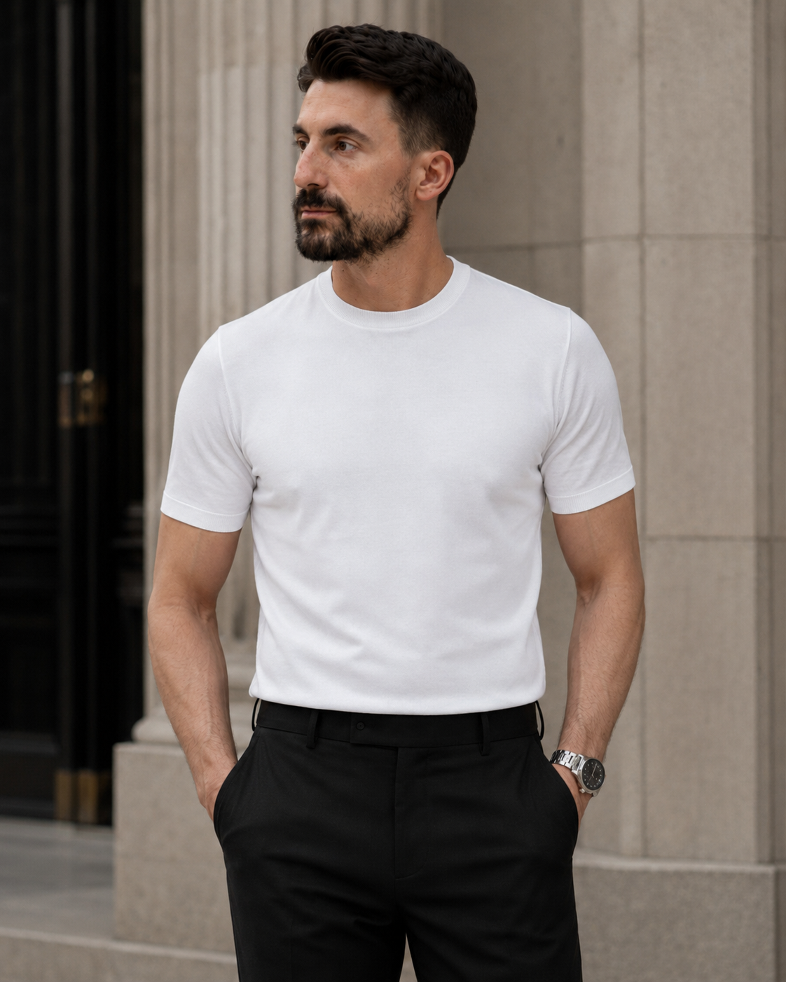 Tricou Simplu alb