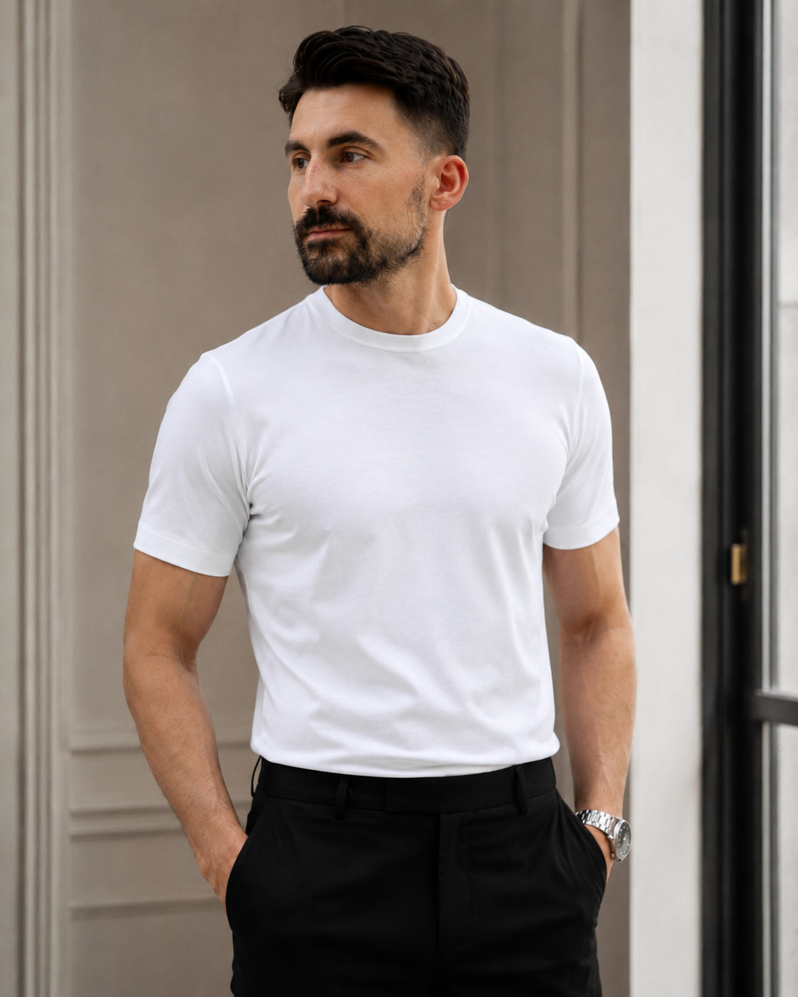 Tricou Simplu alb
