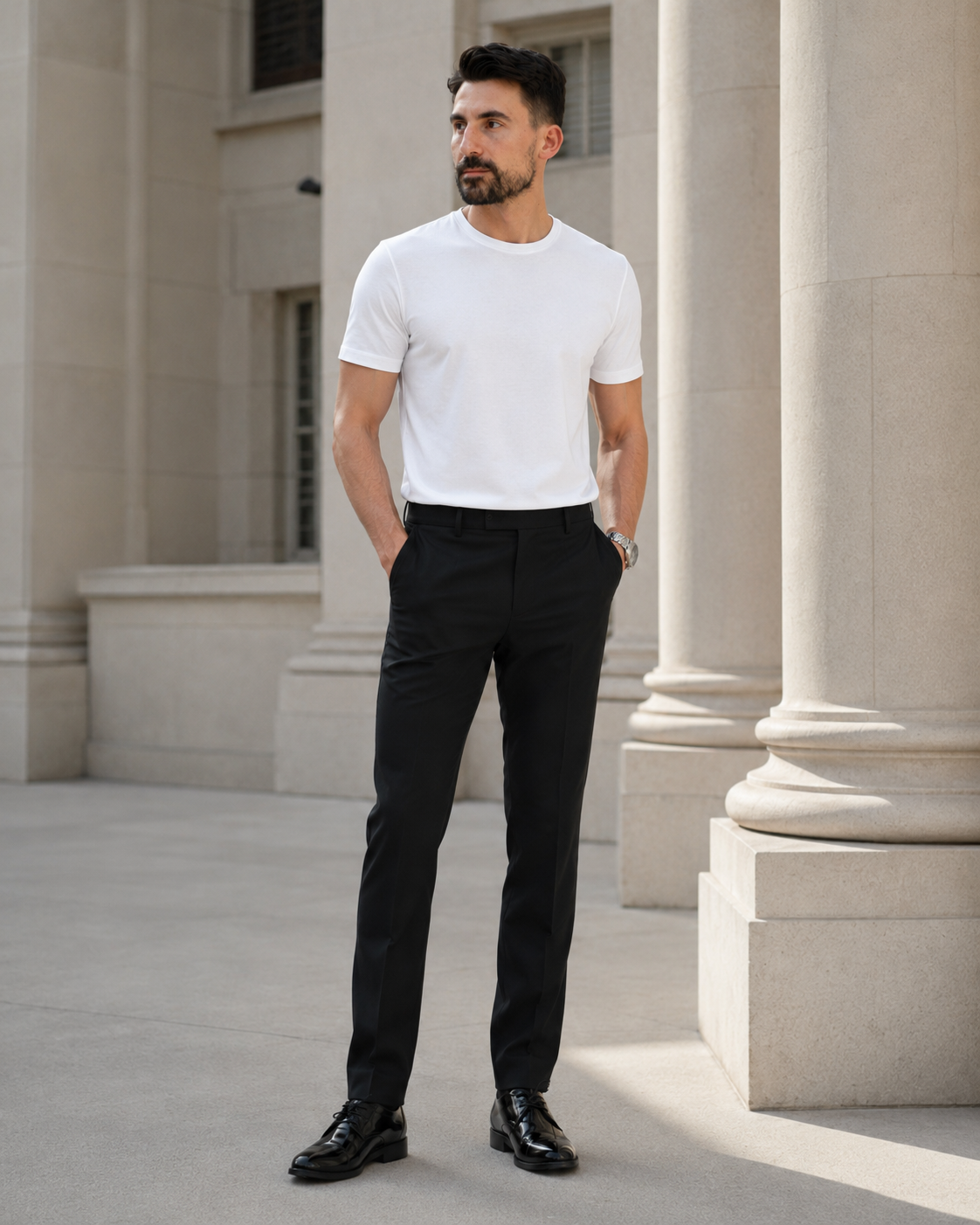 Tricou Urban alb