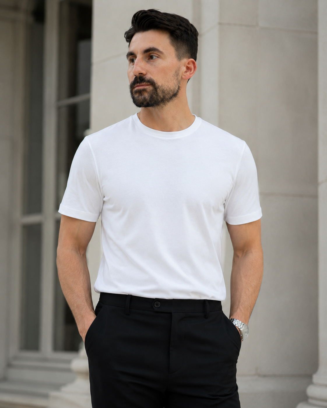 Tricou Urban alb