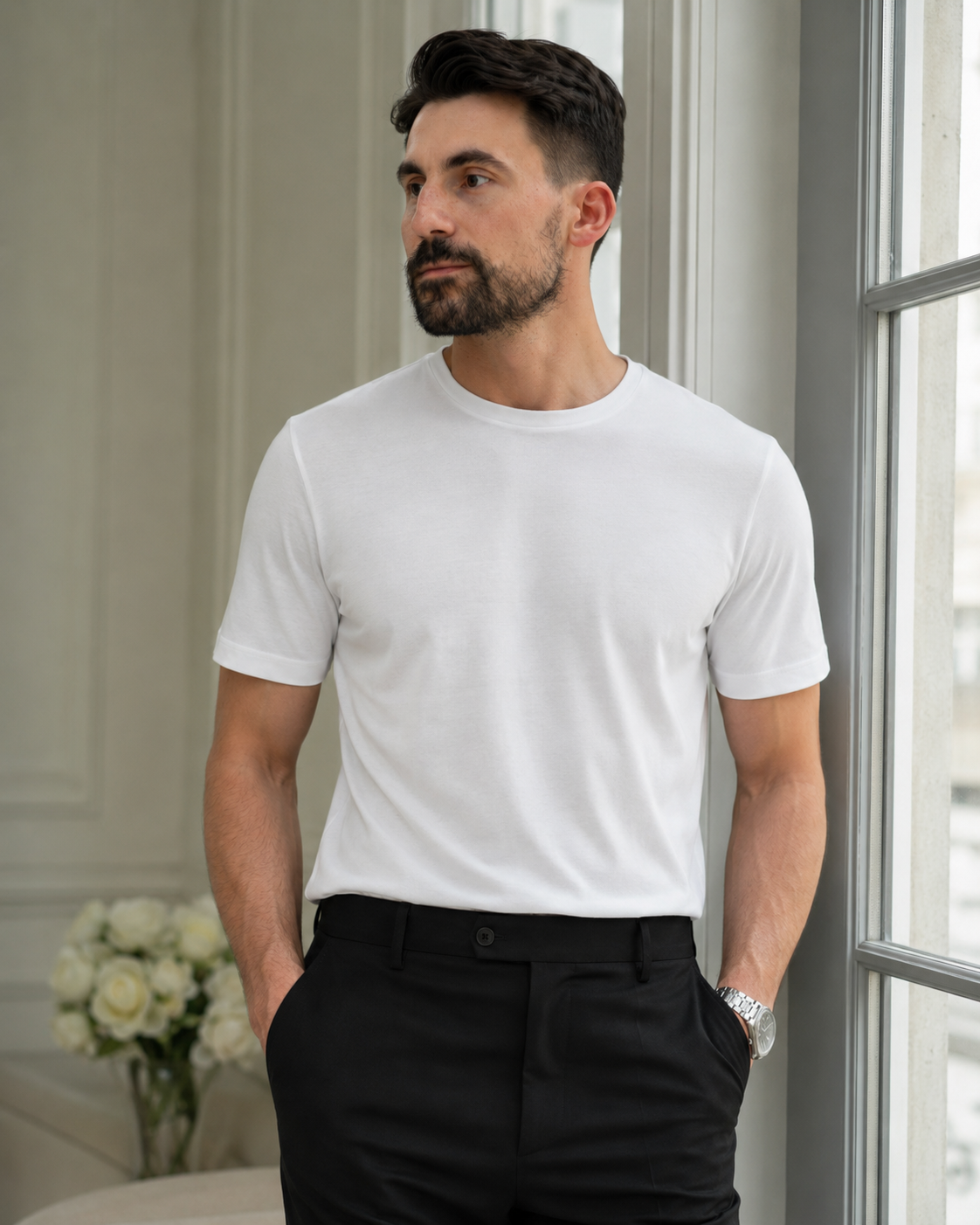 Tricou Urban alb