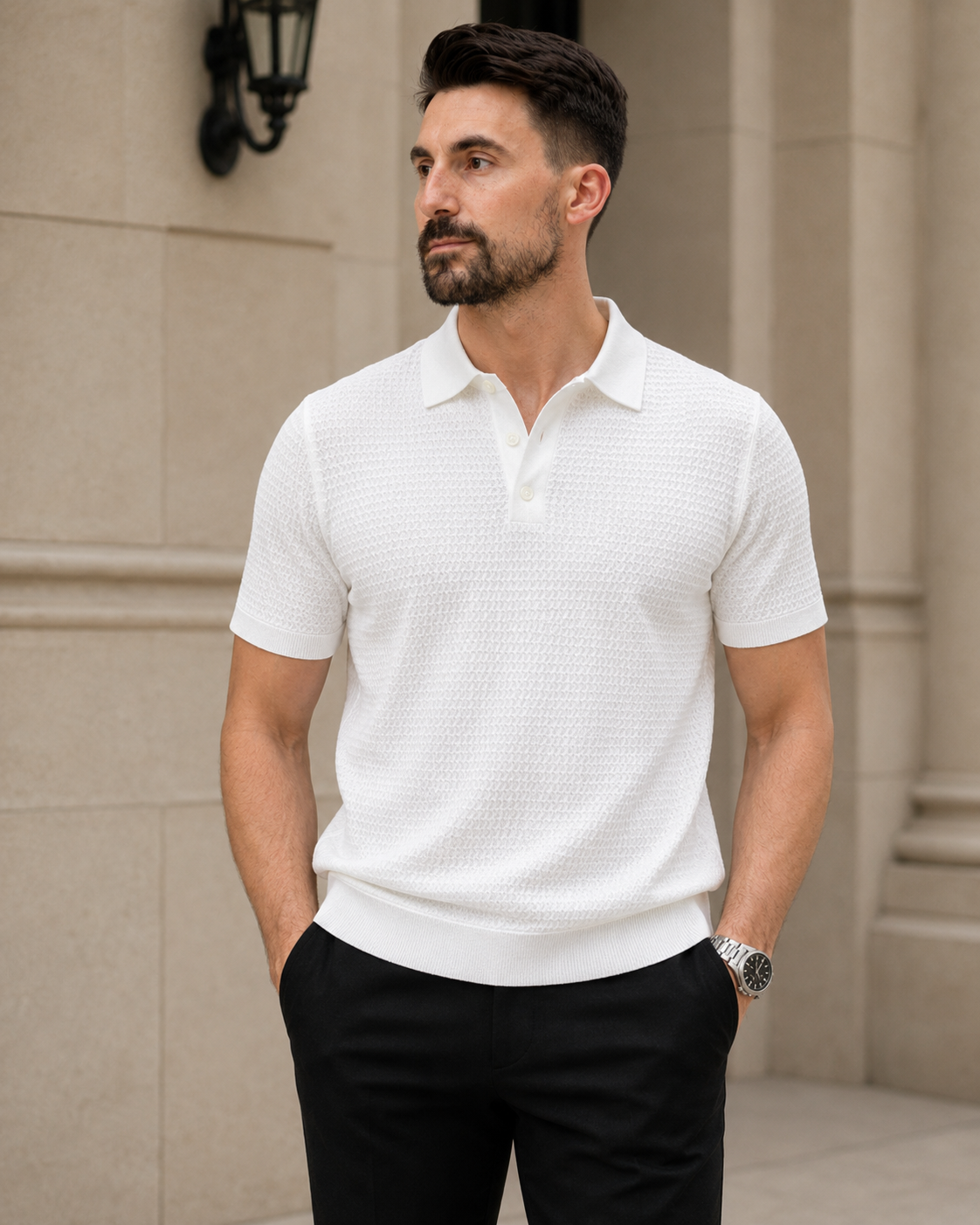 Tricou Valence alb