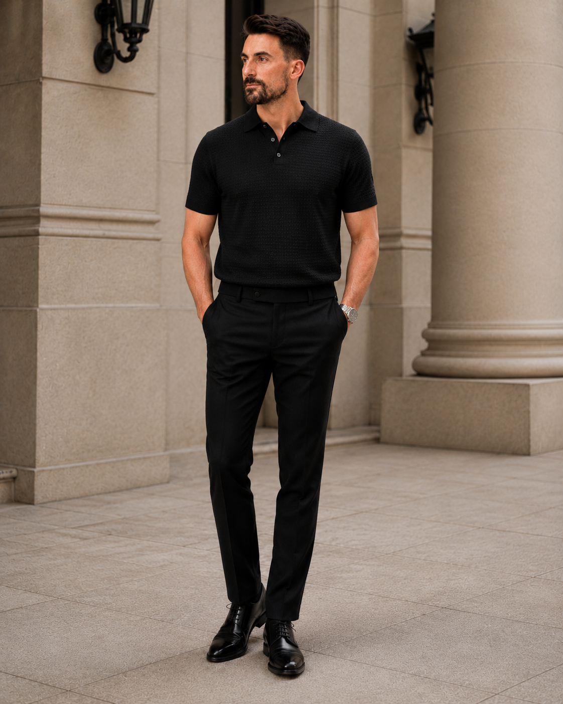 Tricou Valence negru