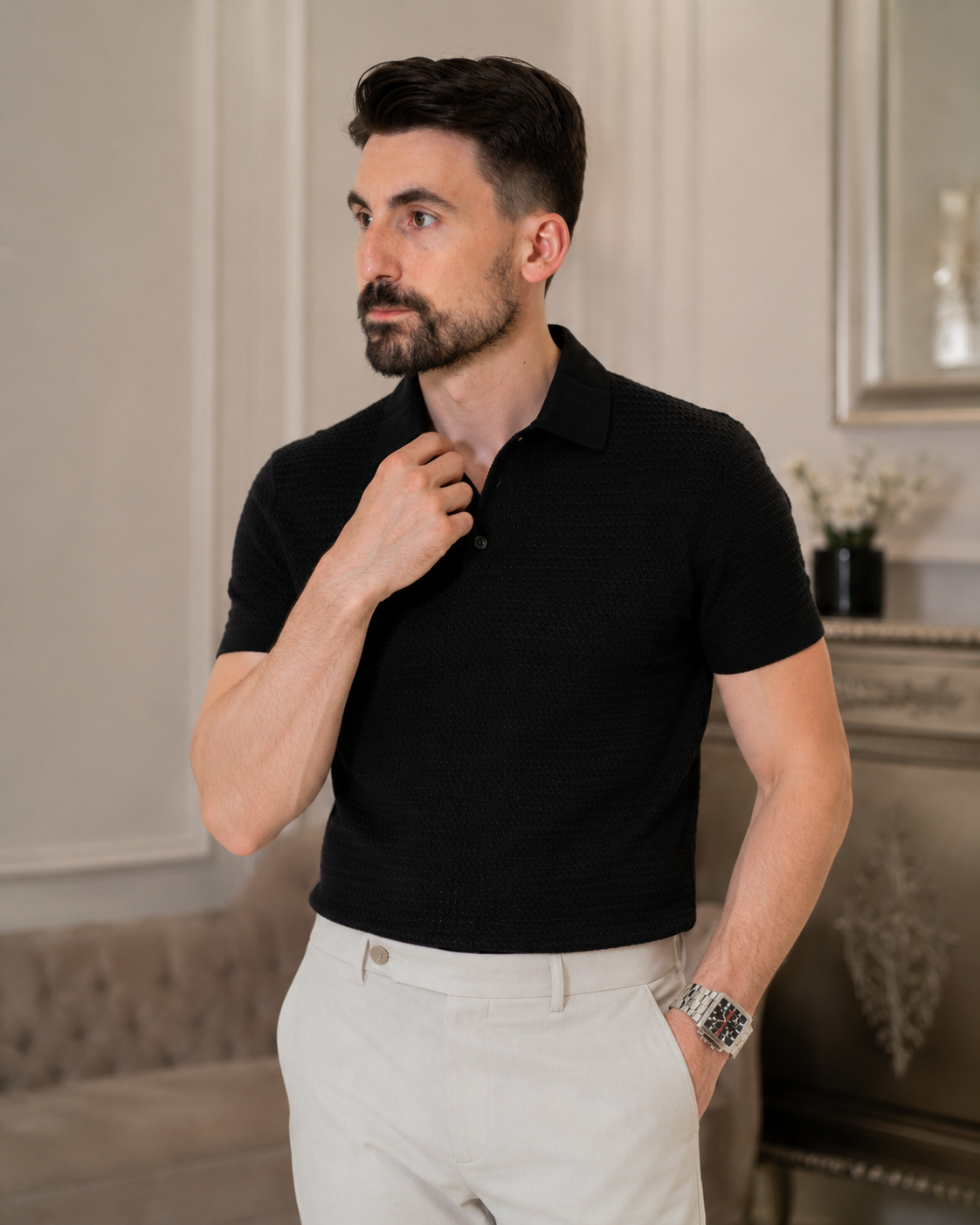 Tricou Valence negru