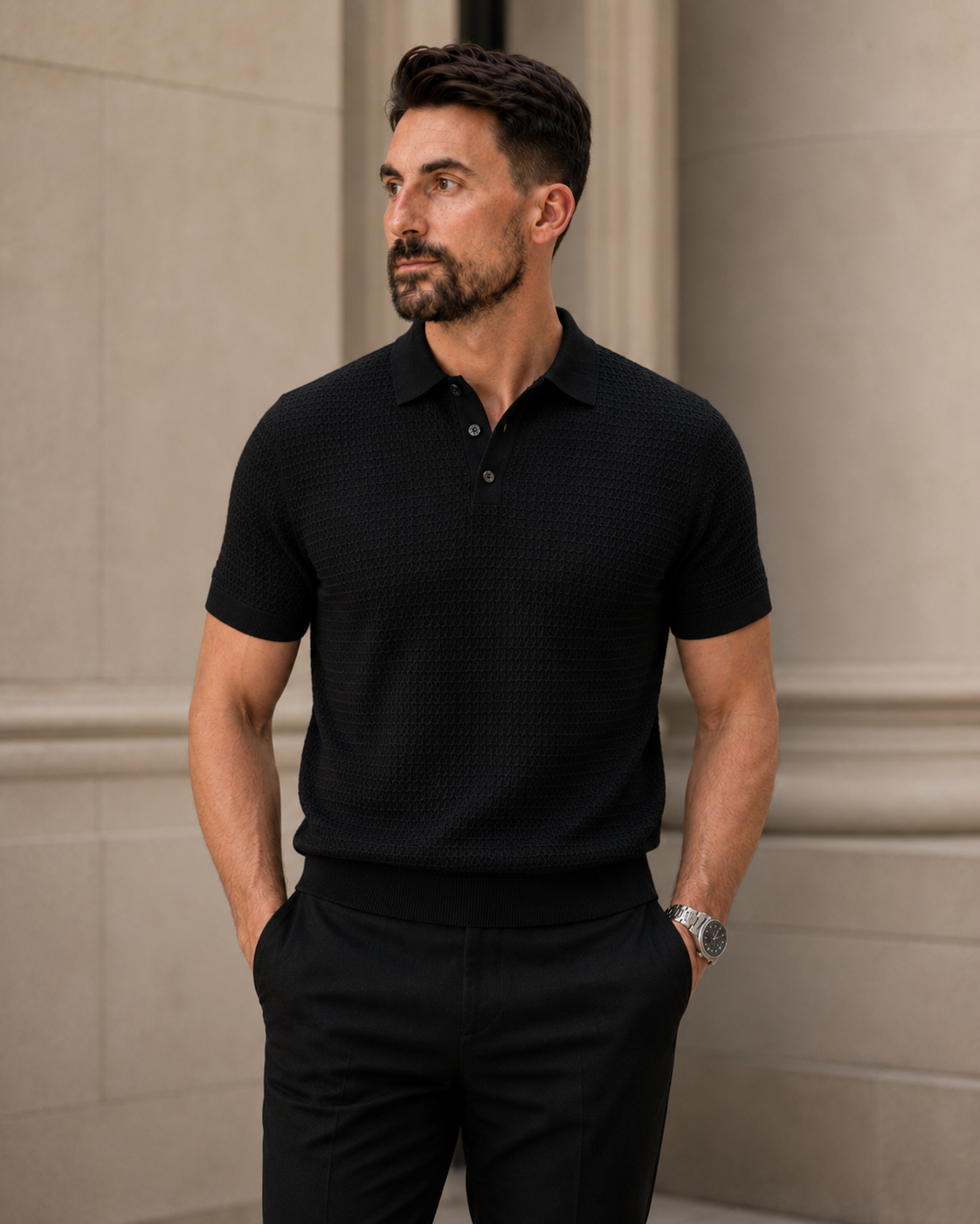 Tricou Valence negru