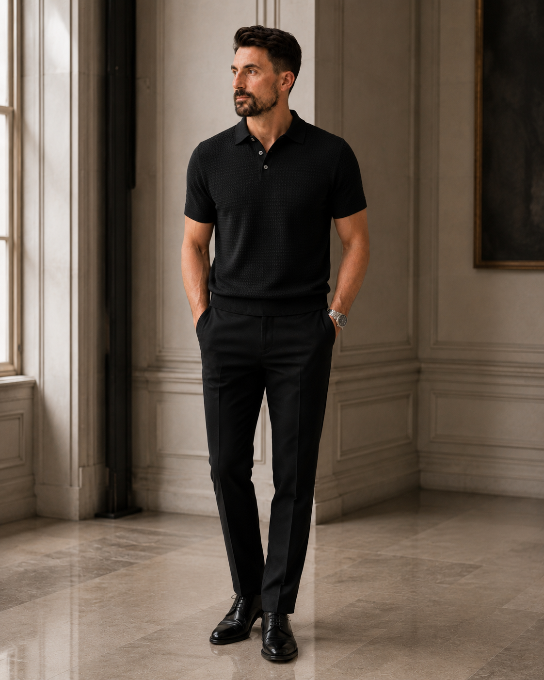Tricou Valence negru