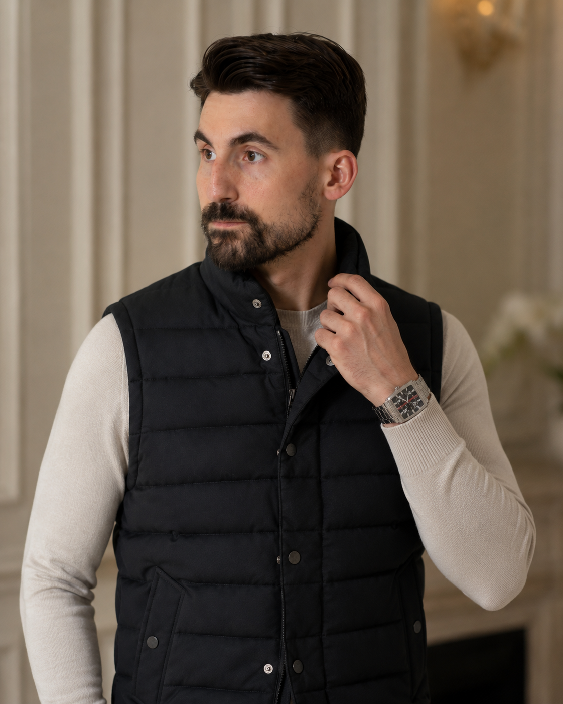 Vestă Smart neagră