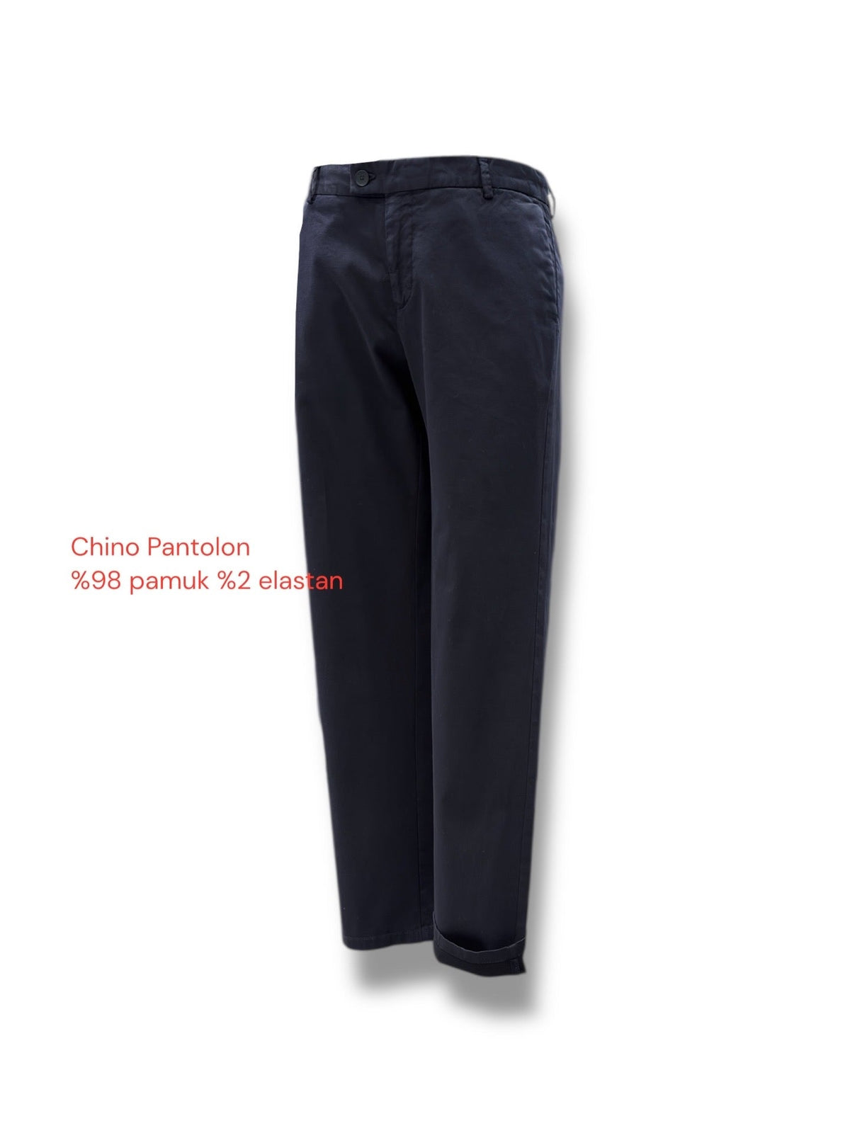 Pantaloni chino bleumarin