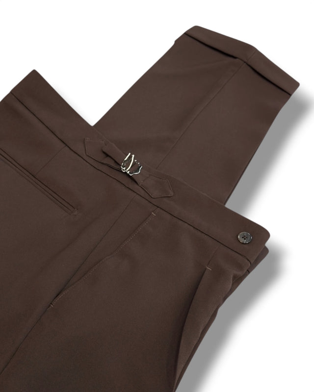 Pantaloni Reggie maro