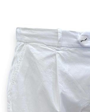 Pantaloni Scurți alb