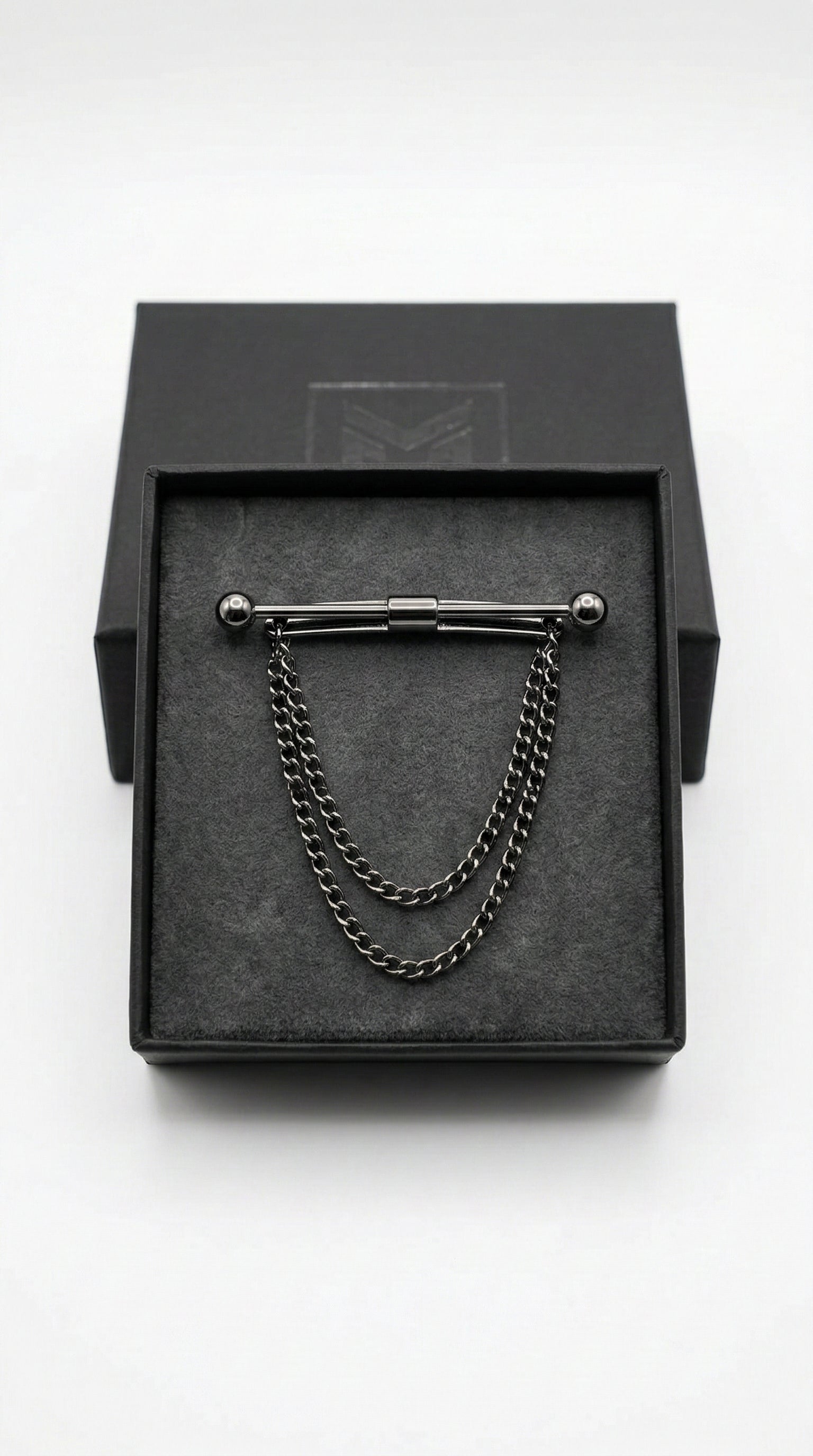 Ac de cravată silver