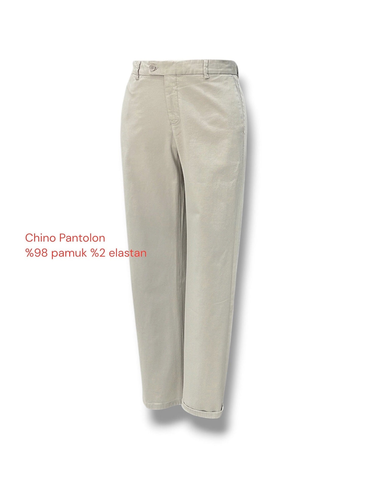 Pantaloni chino gri