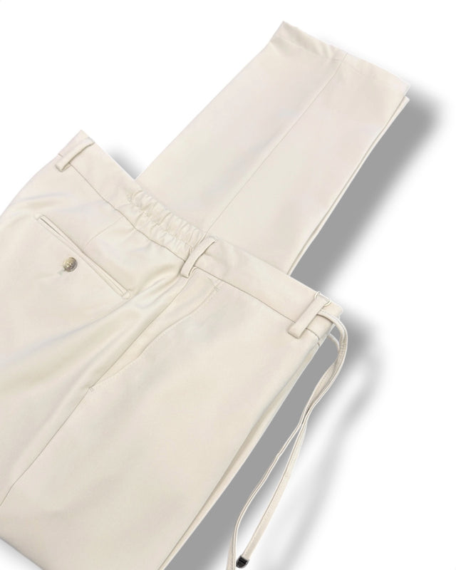 Pantaloni Richard crem