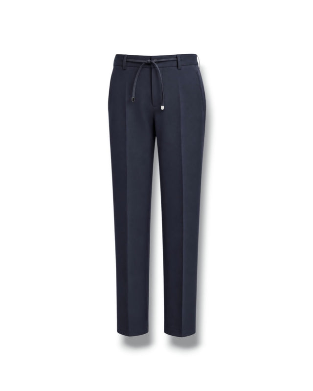 Pantaloni Richard bleumarin