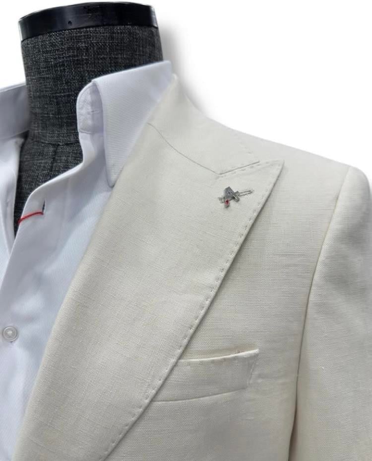 Costum Simplu crem