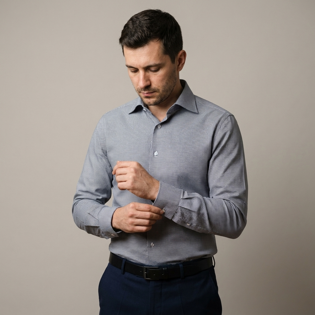 Cămașă Zen Non-Iron – negru
