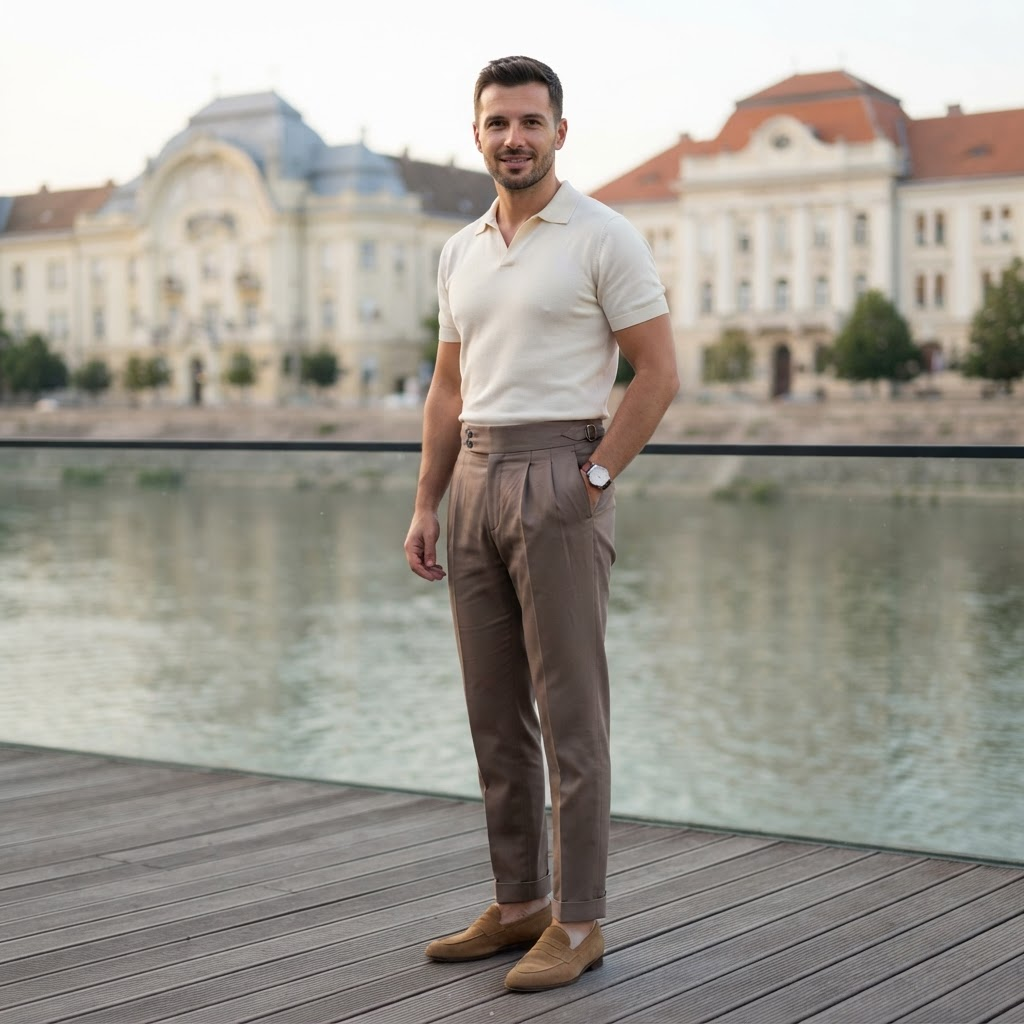 Pantaloni maro Verano