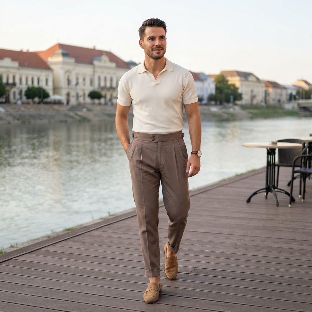 Pantaloni maro Verano