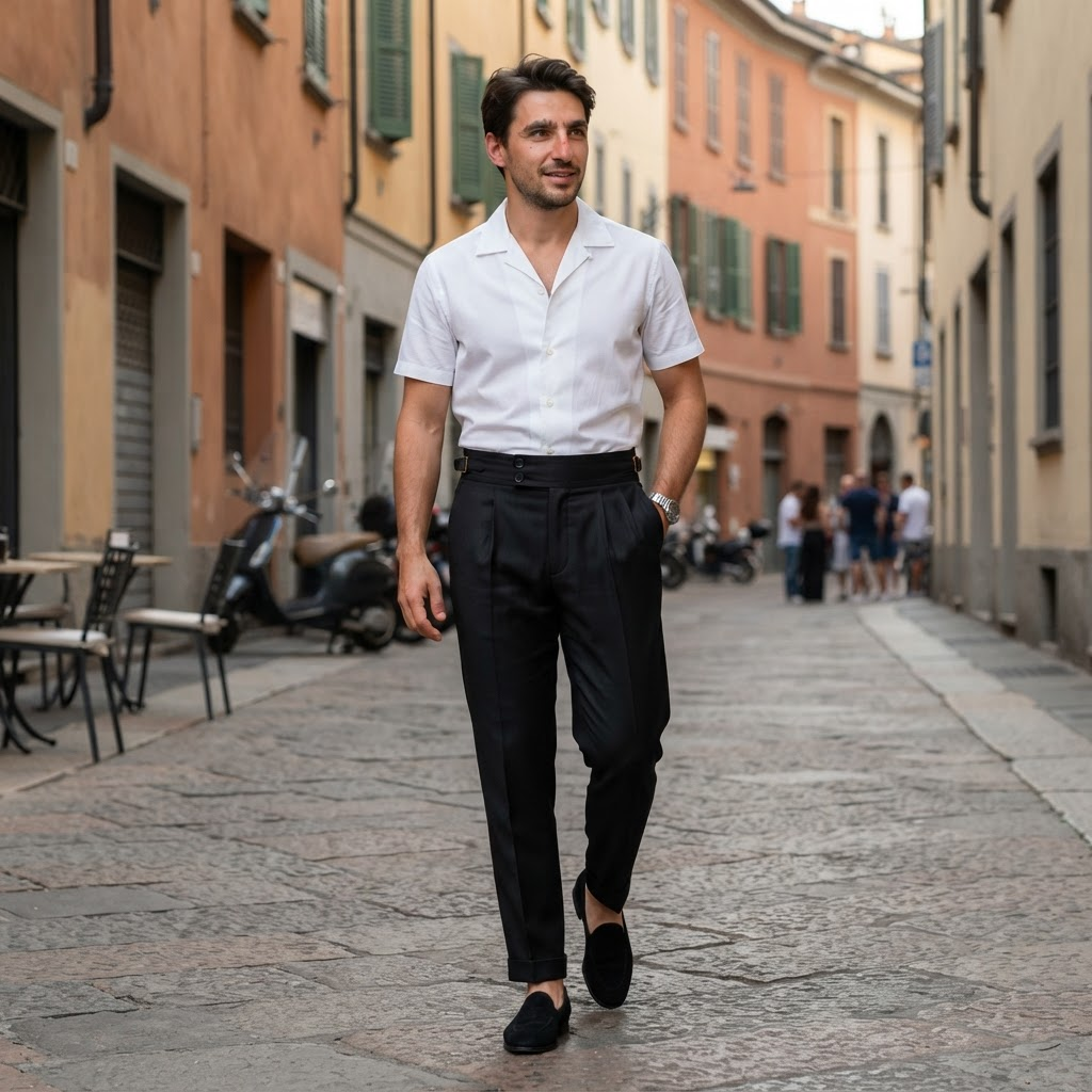 Pantaloni negri Verano
