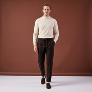 Pantaloni Jogger Art maro închis