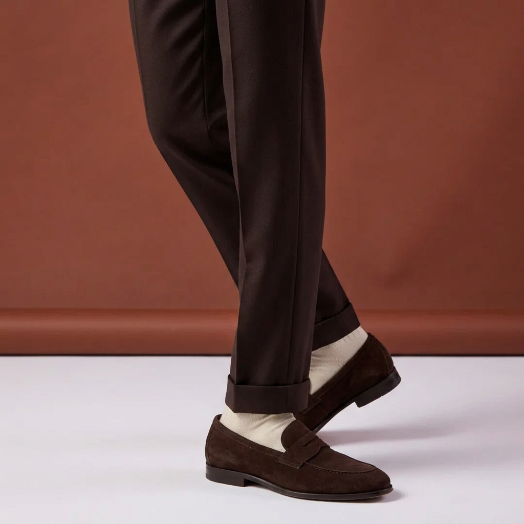 Pantaloni Jogger Art maro închis