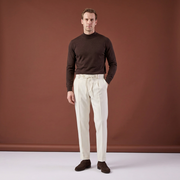 Pantaloni Jogger Art ecru