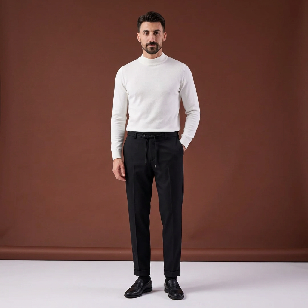 Pantaloni Jogger Art negru