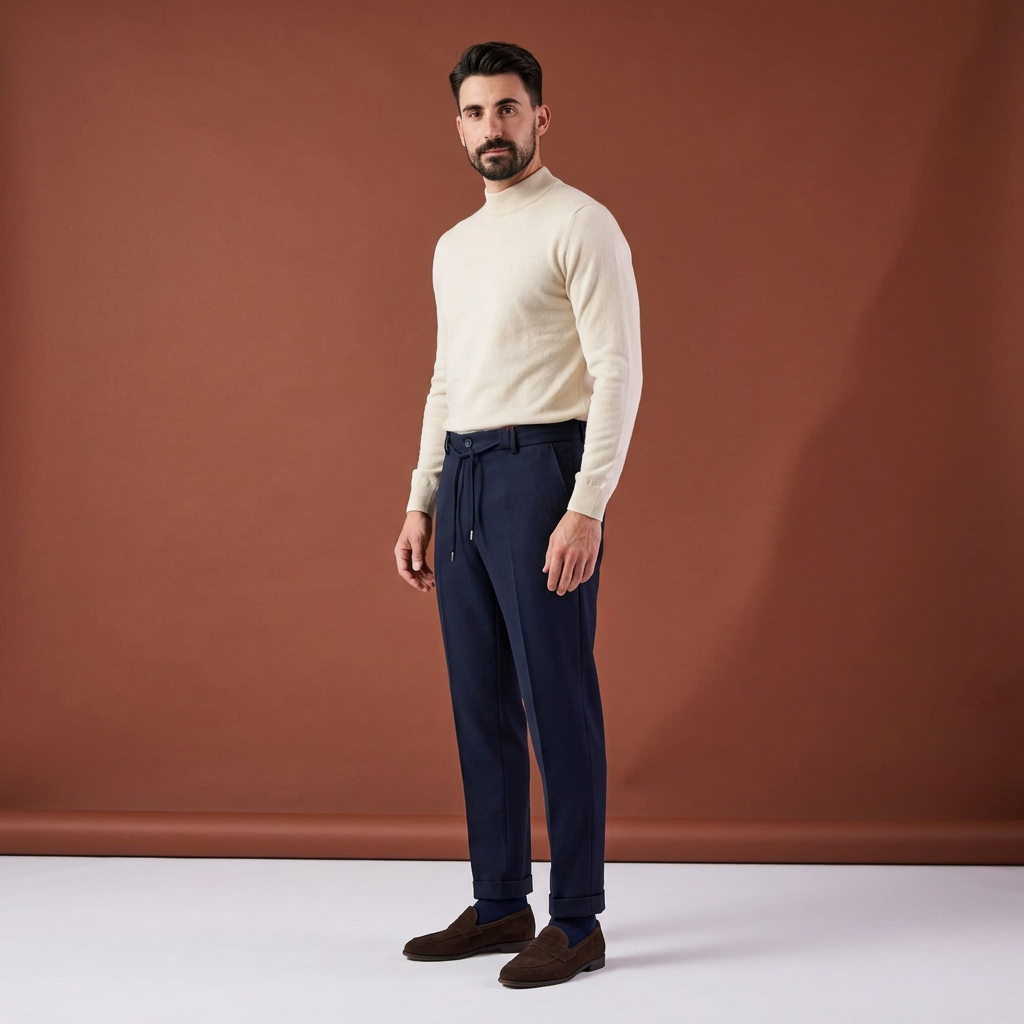Pantaloni Jogger Art bluemarin