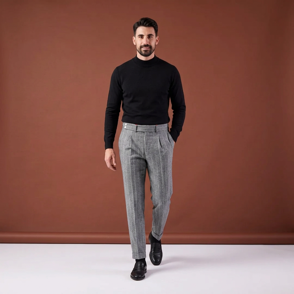 Pantaloni Callisto gri