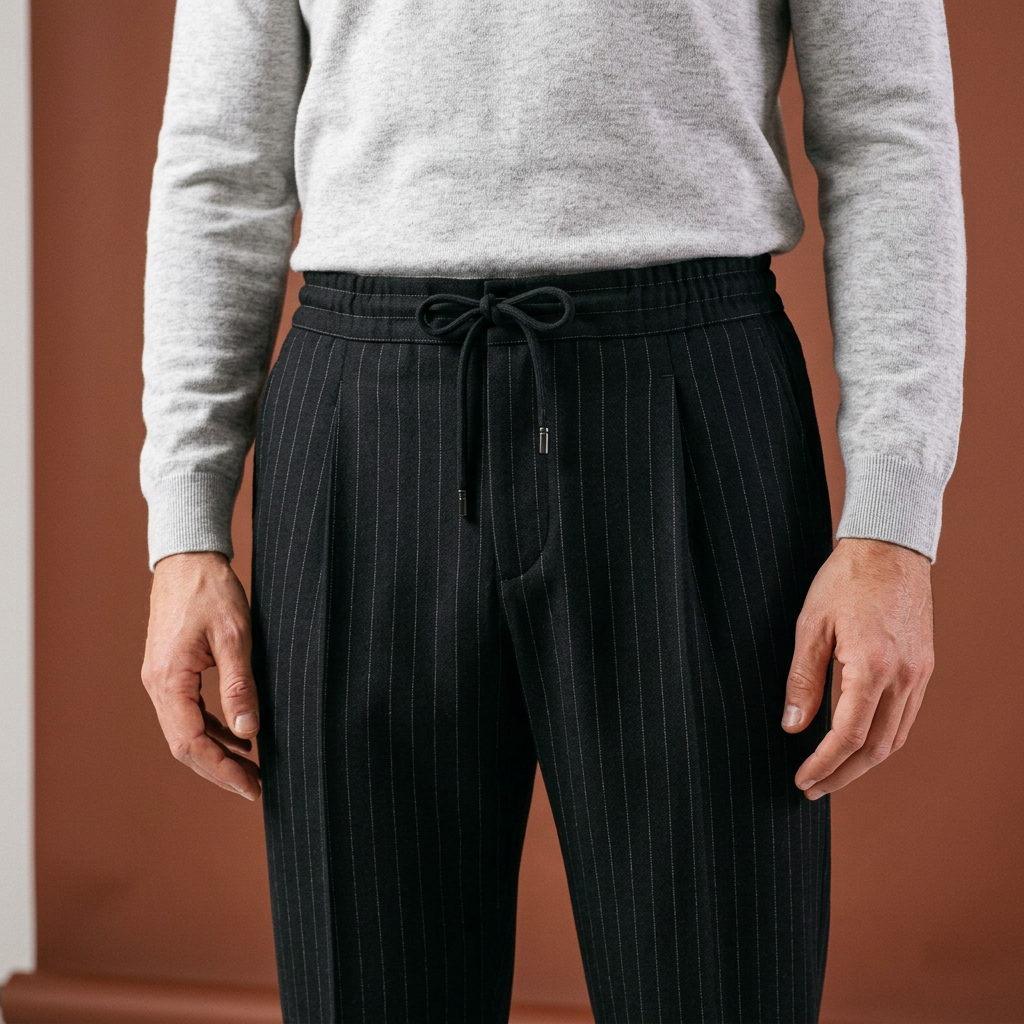 Pantaloni Guilo negri