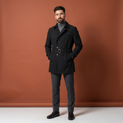 Trenchcoat Vittorio negru