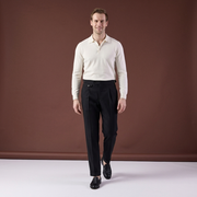 Pantaloni Reggie negri