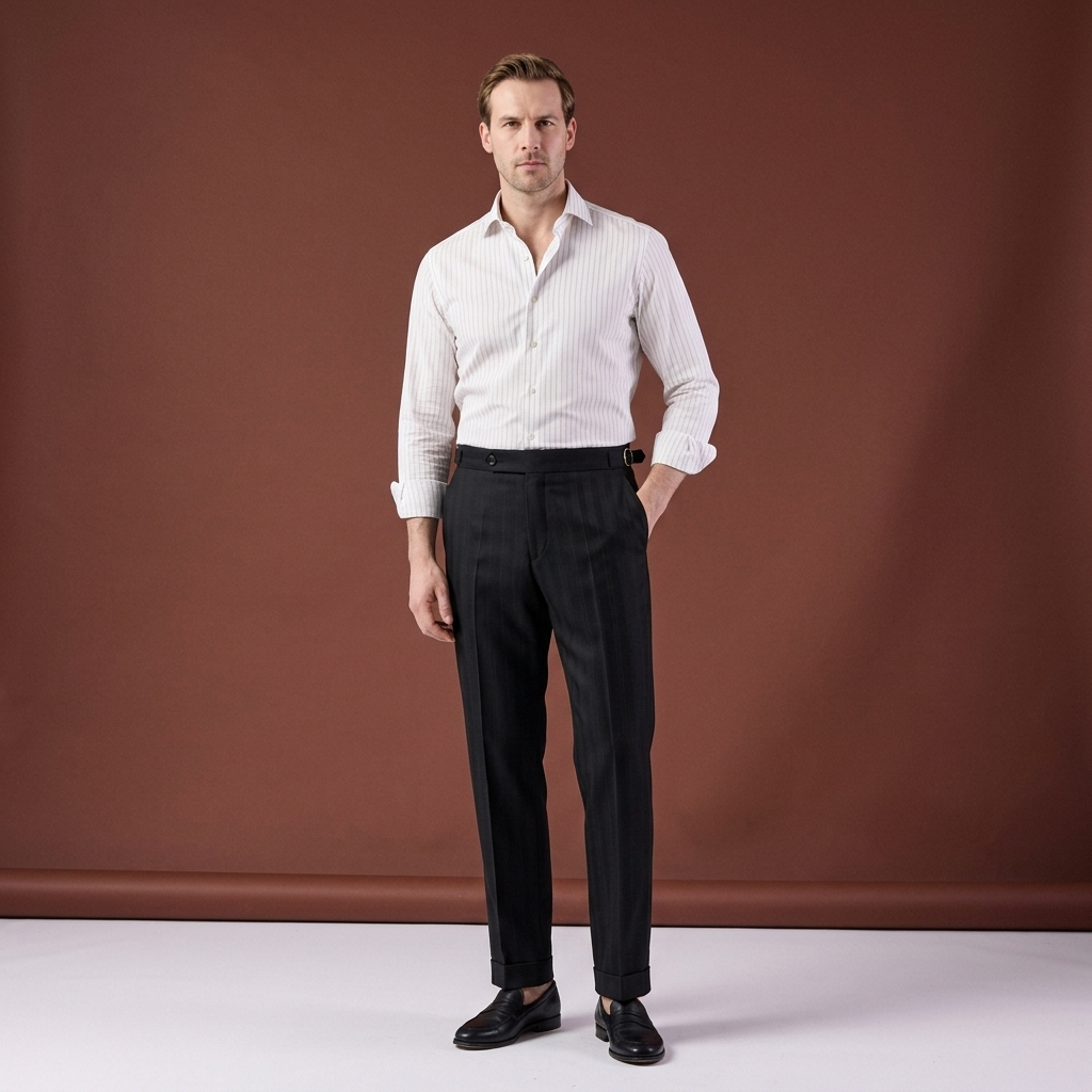Pantaloni Royce negri