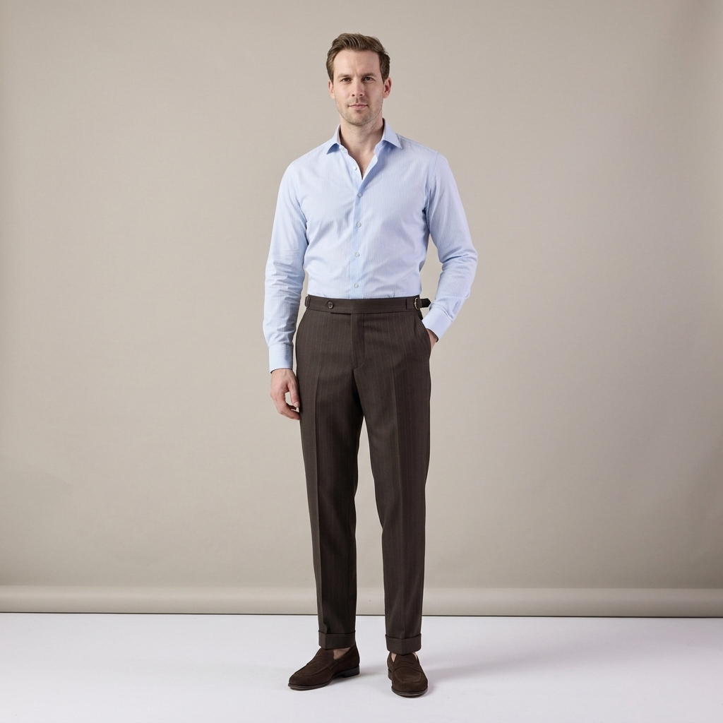 Pantaloni Royce maro