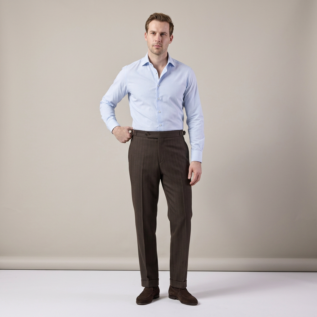Pantaloni Royce maro